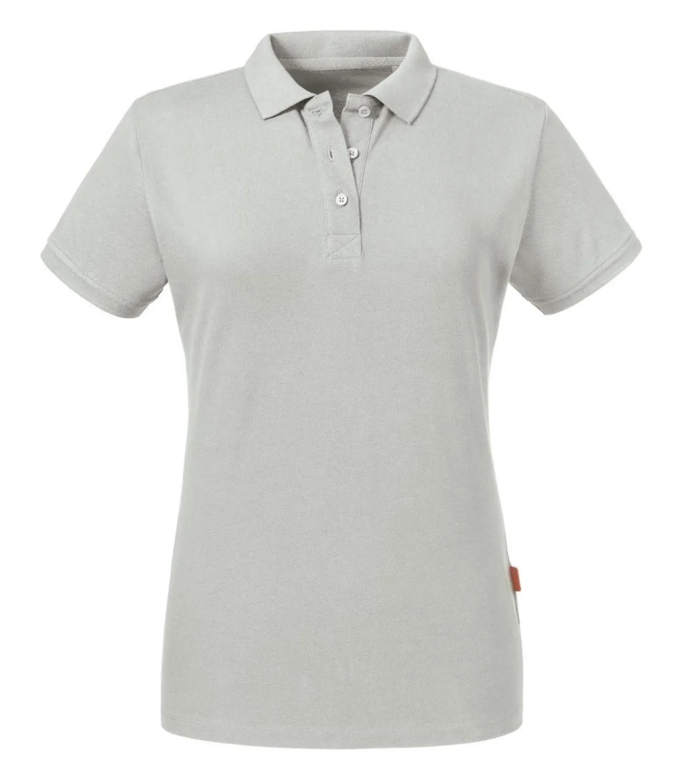 DAMES Russell ORGANIC - Poloshirt - Anthraciet Grijs