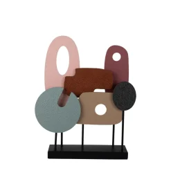 Present Time Ornament Abstract Art - - 36x9.5x44cm