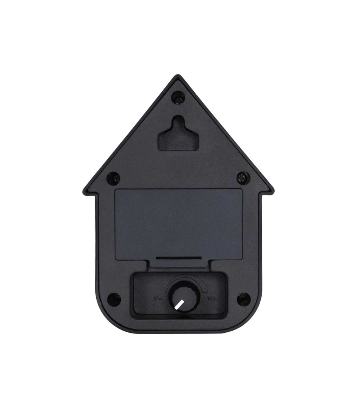 Ornament Sound Box Modern Cuckoo - Zwart - 12x7.5x11.5cm Decoratie