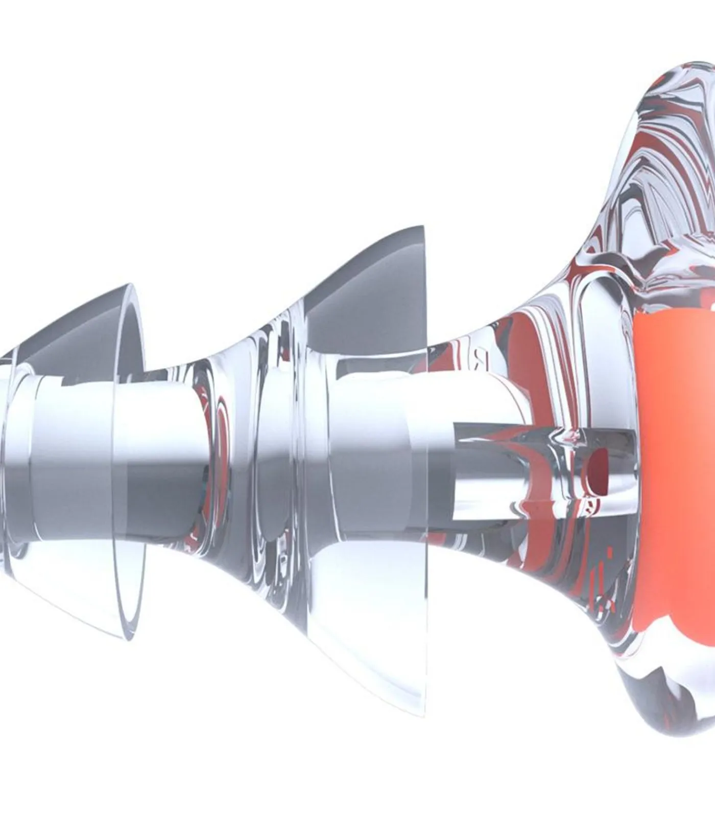 OS - Oordopjes - Transparant Heren Badmode