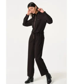 DAMES J&JOY Overall met ritssluiting en borstzakken