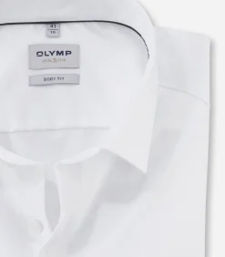 Outlet Overhemd Level 5 Stretch Wit Heren Hemden