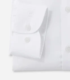 Outlet Overhemd Level 5 Stretch Wit Heren Hemden