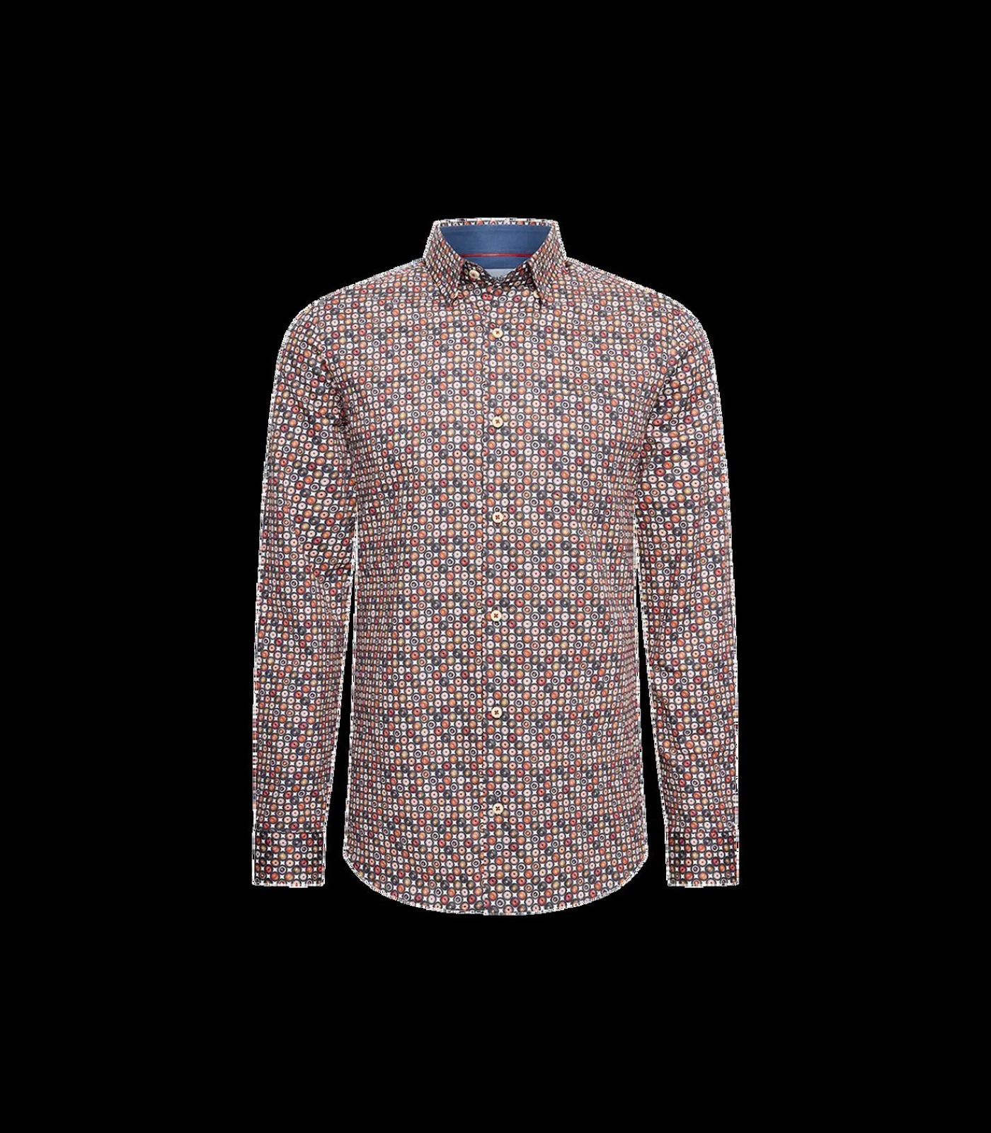 Heren Shirts & co Overhemd Designshirt Companeros speakers