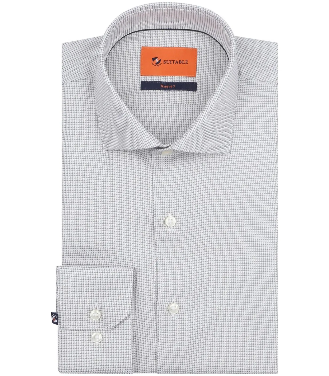 Heren Suitable Overhemd Extra Lange Mouwen Print