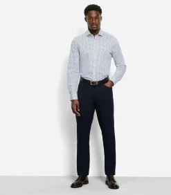 Heren OLYMP Overhemd Level 5 Bodyfit Wit