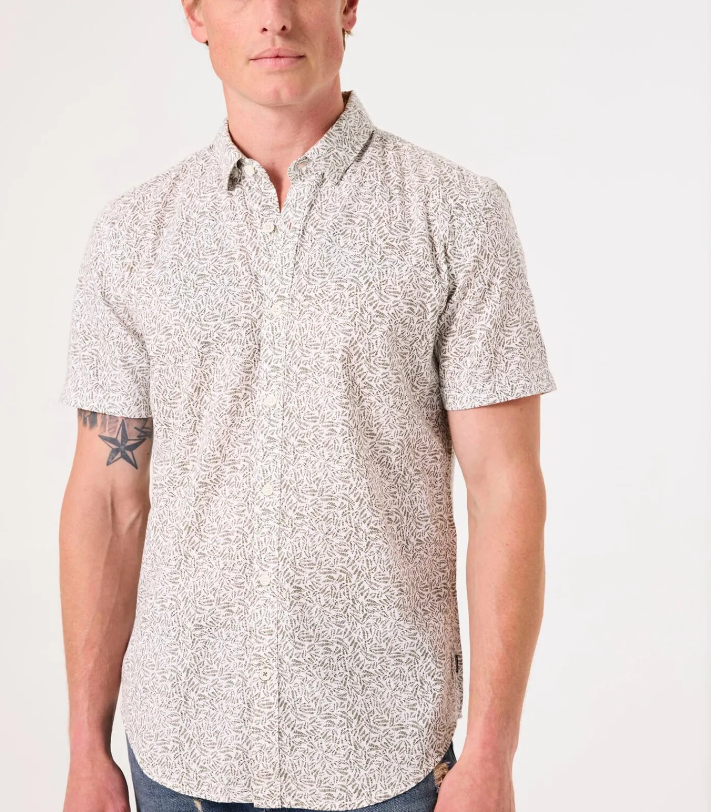 Sale Overhemd met print Heren Hemden