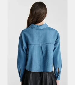 Kinderen Le Temps des Cerises Overhemd van jeans ALBERTAG