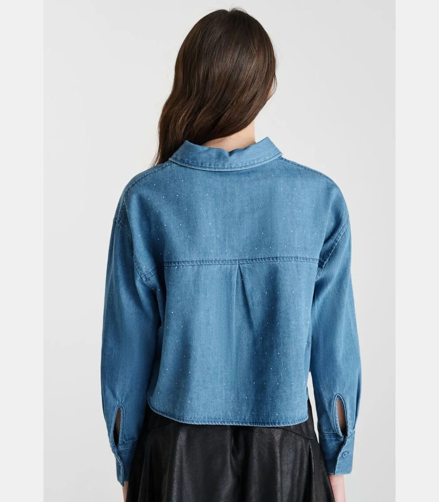 Kinderen Le Temps des Cerises Overhemd van jeans ALBERTAG