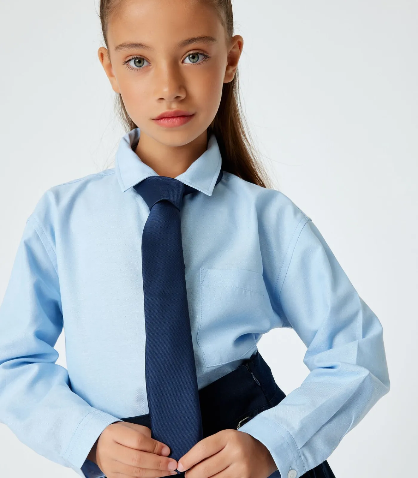 Kinderen Koton Overhemdkraag Lange mouw Overhemd