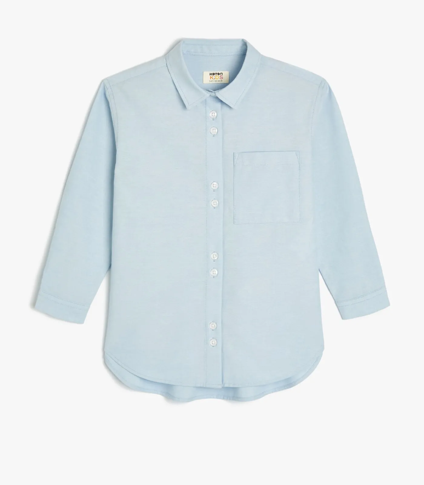 Kinderen Koton Overhemdkraag Lange mouw Overhemd