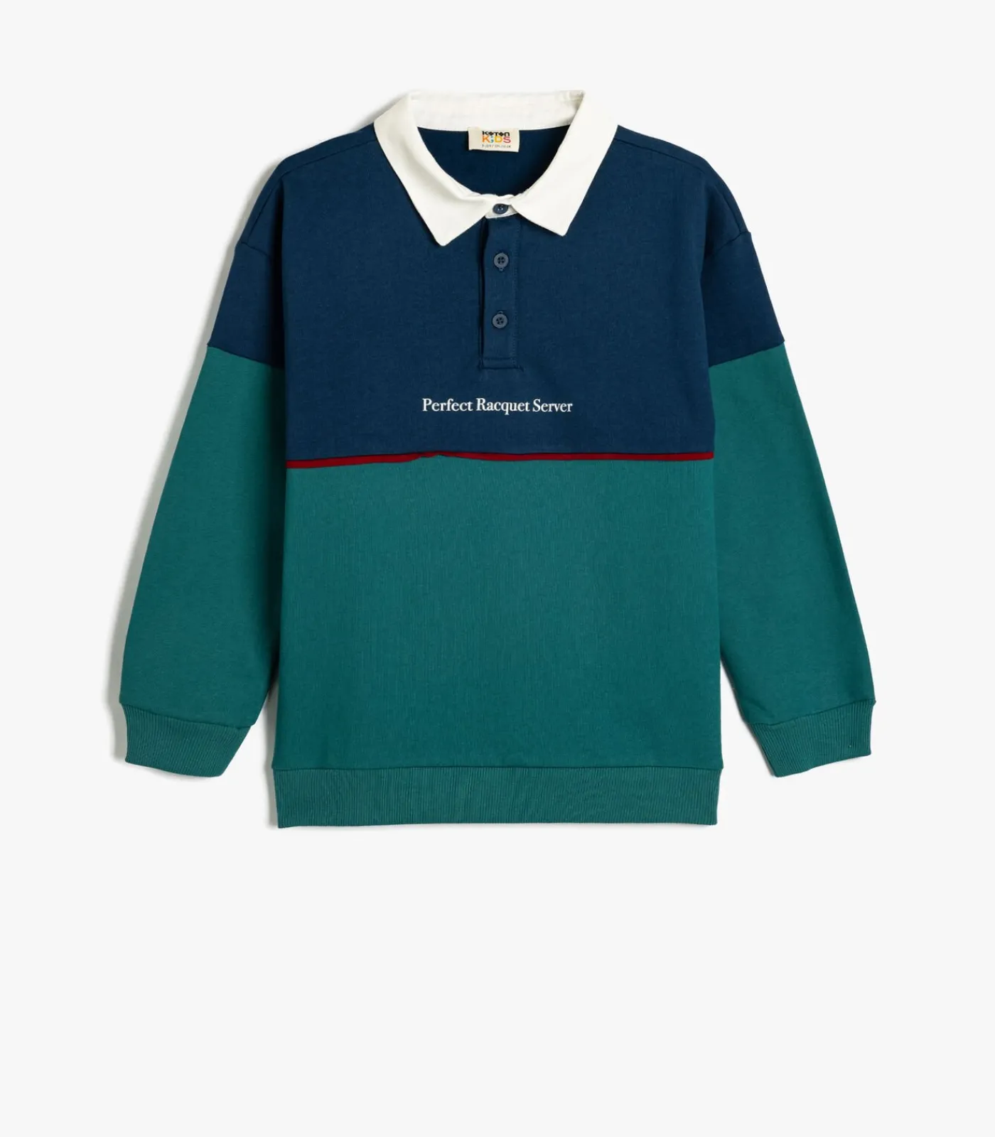 New Overhemdkraag Met blokken Sweatshirt Kinderen Truien & Vesten