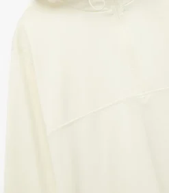 Discount Oversized sweater met capuchon en halve ritssluiting DAMES Truien & Cardigans