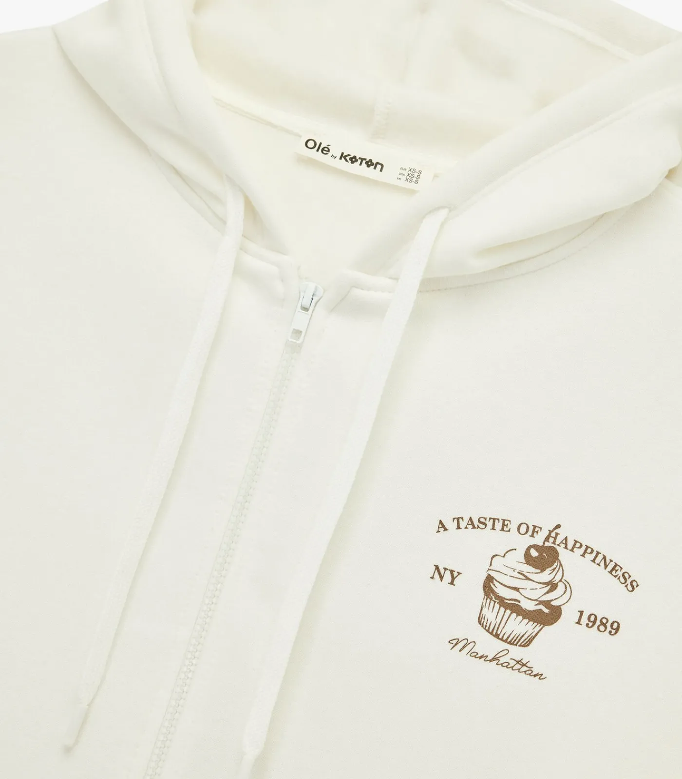 DAMES Koton Oversized Sweatshirt met Kangaroozak en Capuchon