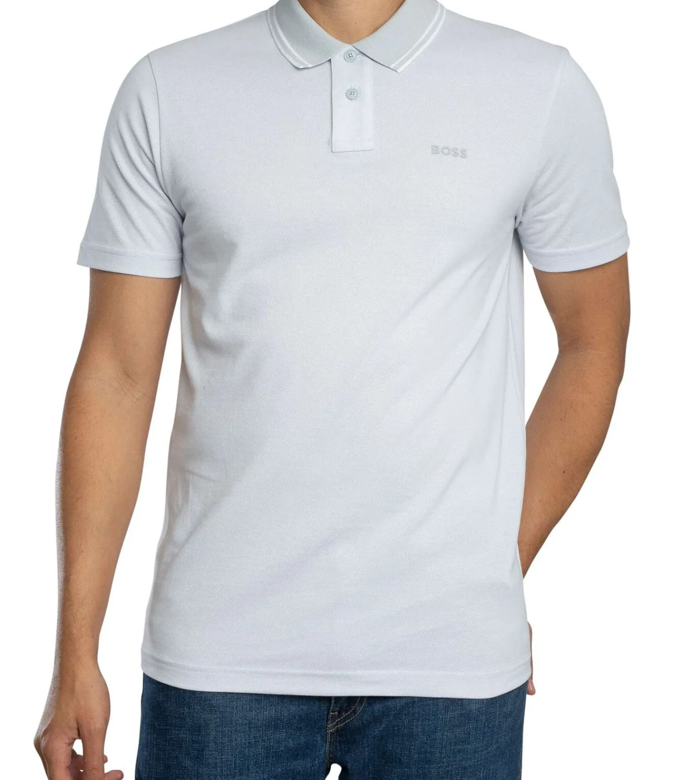Heren BOSS Oxford Poloshirt