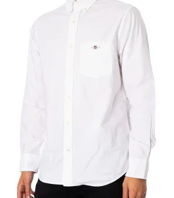 Oxford-Overhemd Heren Hemden