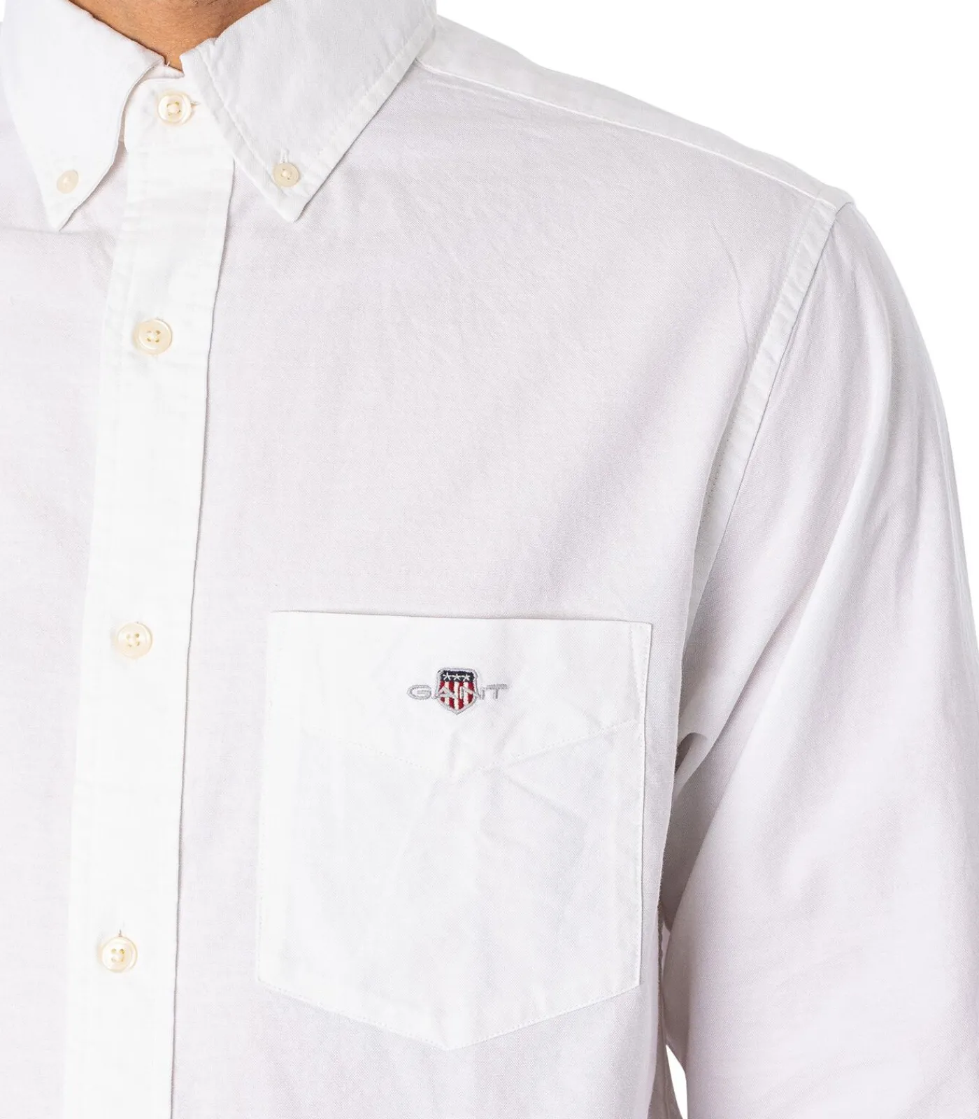 Oxford-Overhemd Heren Hemden