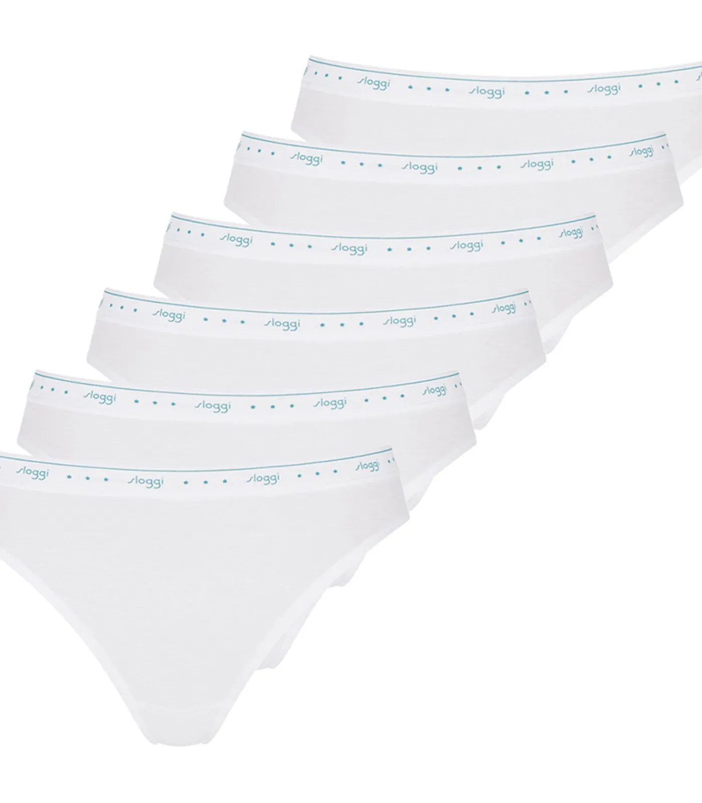 DAMES sloggi 6-pack 24/7 100 - Tai slip
