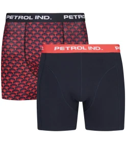 Heren Petrol Industries 2-pack boxershorts Flare