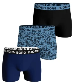 Hot 3-Pack jongens boxershorts - Core - Blauwe kinder onderbroeken katoen Kinderen Ondergoed En Nachtmode