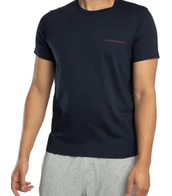Heren Emporio Armani 2-Pack Lounge Crew Neck T-Shirt
