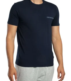Discount 2-Pack Stretchkatoenen Lounge-T-Shirts Heren Tops & Shirts