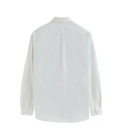 Online Pack van twee herenhemden van poplin katoen in wit en marineblauw met slim fit en Rigby Go-logo Heren Hemden