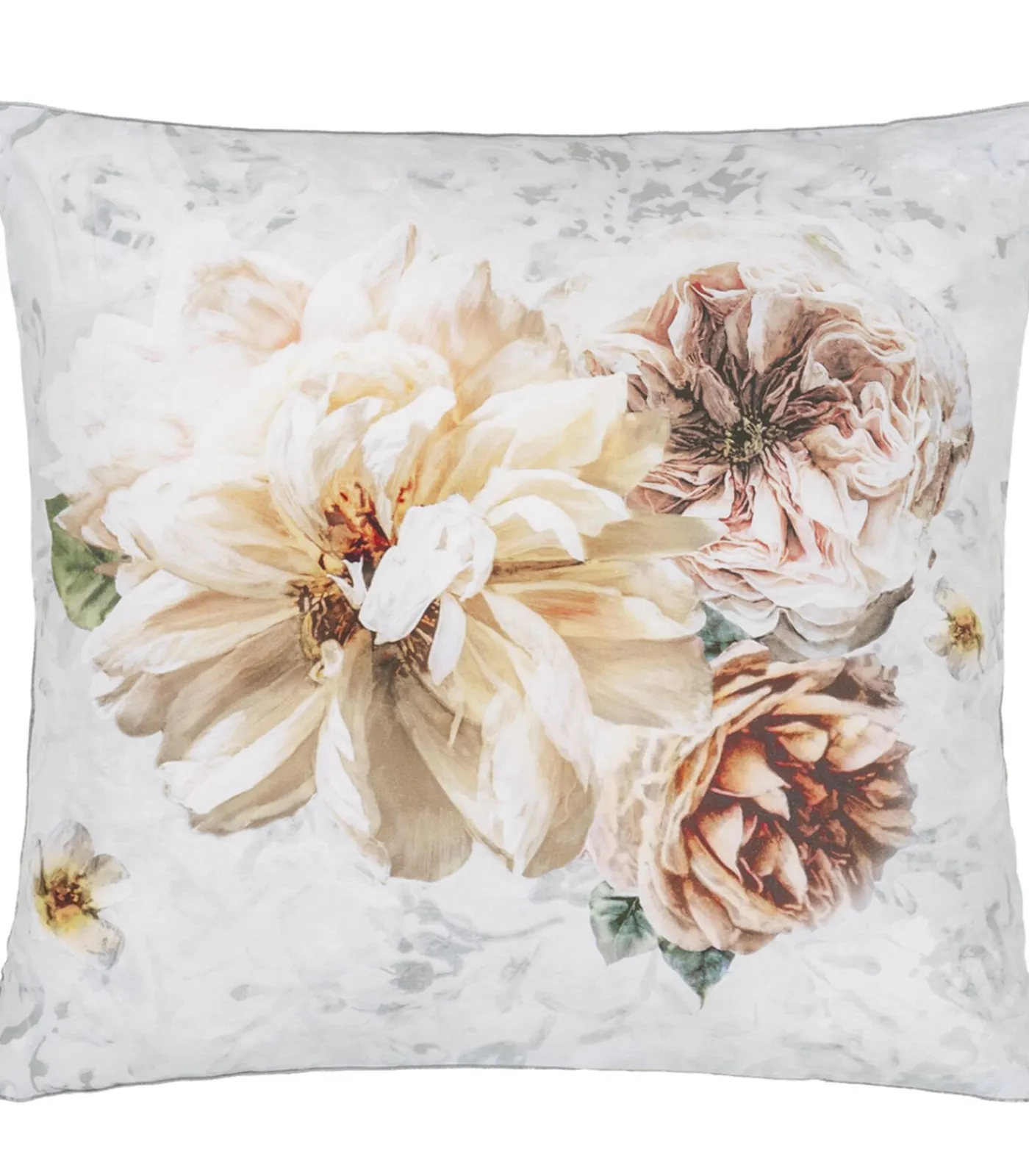 DESIGNERS GUILD Pahari Tuberose - Kussensloop in katoen perkal met print