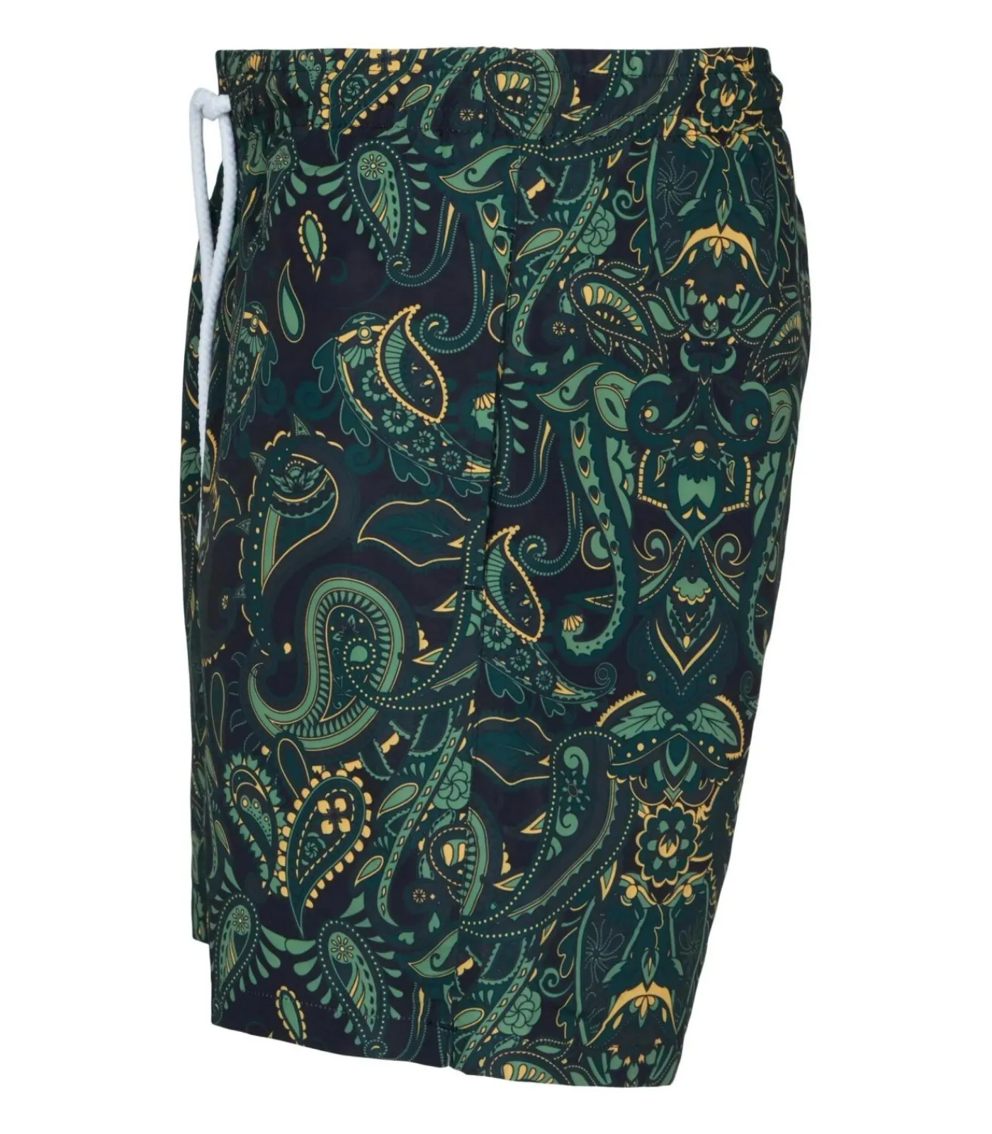 Heren Urban Classics PAISLEY - Zwembroek - Donkergroen