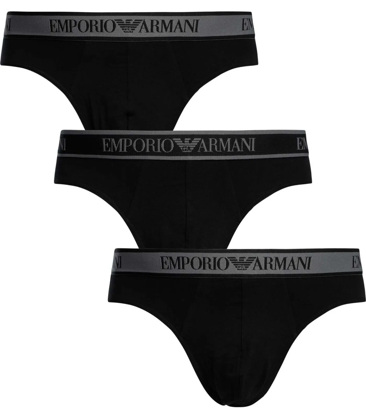 Heren Emporio Armani 3-Paks Briefs