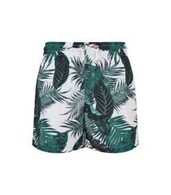 Kinderen Urban Classics PALM LEAF - Zwembroek - Groen