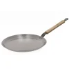 de Buyer pannenkoekenpan Mineral B Hout - ø 24 cm - zonder antiaanbaklaag