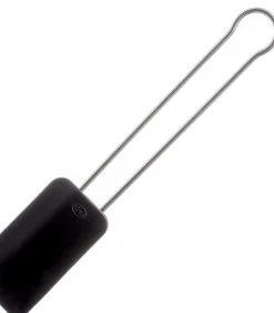 Outlet Pannenlikker - RVS / Siliconen - Zwart - 26 cm - Breed Bakken