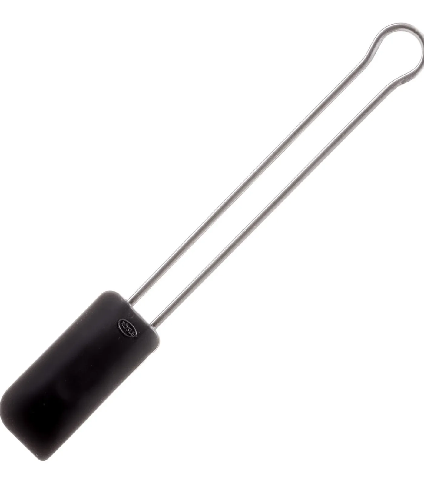 Online Pannenlikker - RVS / Siliconen - Zwart - 20 cm Bakken