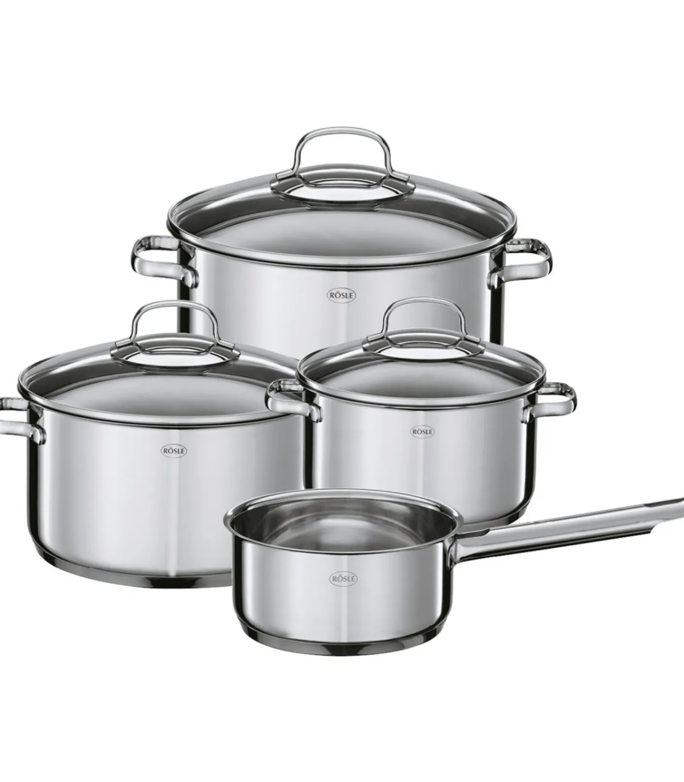 Outlet Pannenset Elegance - 4-Delig Potten & Pannen