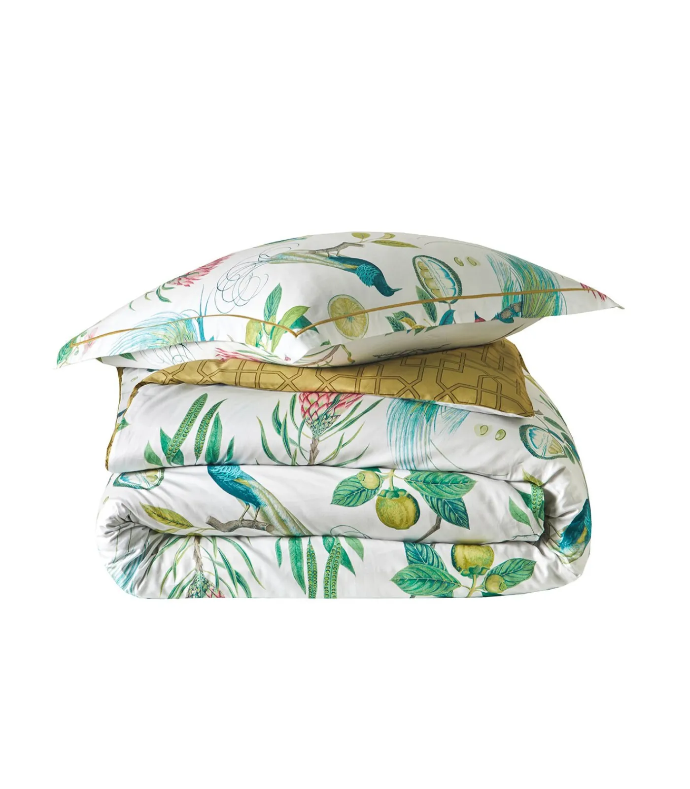 Clearance PARADESIA Ocre - Laken Satijn katoen Lakens