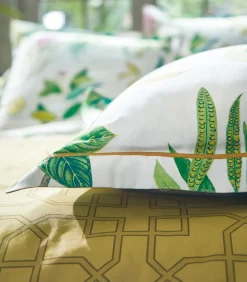 Clearance PARADESIA Ocre - Laken Satijn katoen Lakens