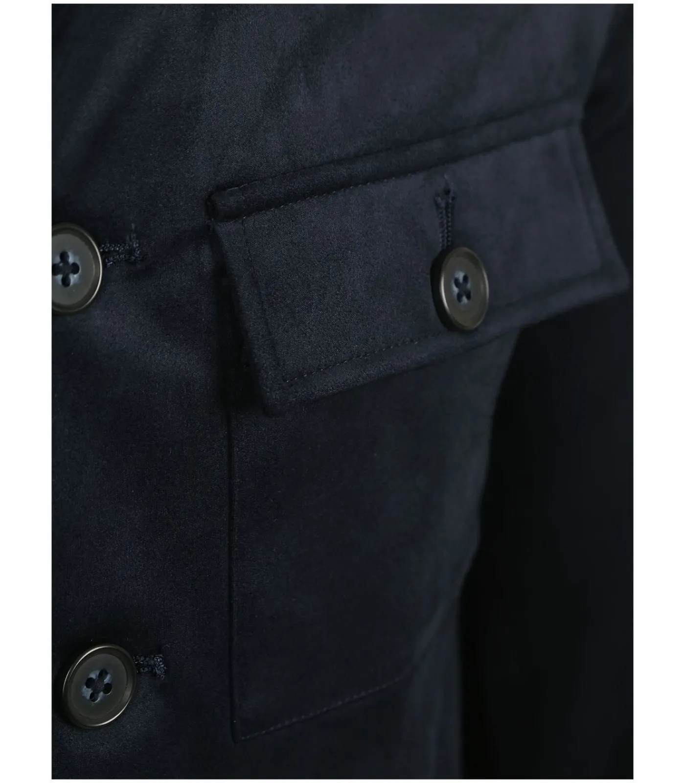 Best Pasetta Overshirt Navy Heren Sportkledij