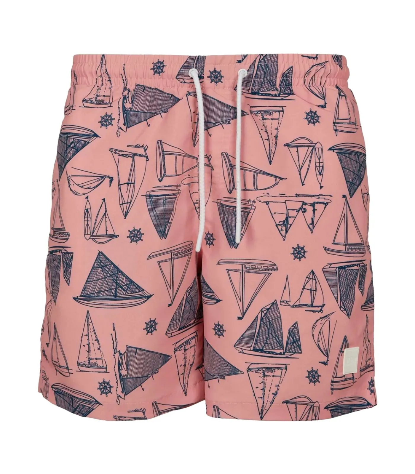 Heren Urban Classics PATTERNED - Zwembroek - Licht Roze