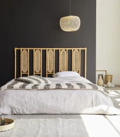 Tikamoon Paulette - Hoofdbord van gevlochten riet 160 cm