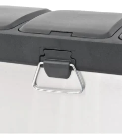 Sale Pedaalemmer voor recycling 24 L roestvrij staal Manden En Bakken