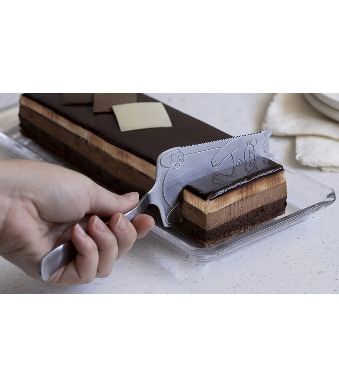 Peleg Cakitty - taartschep Bestek