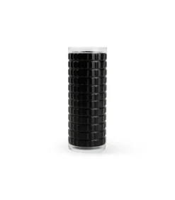 S|P Collection Peper/zoutmolen H12,5cm geribbeld zwart Savor