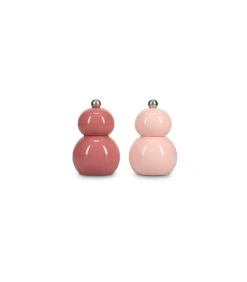 Hot Peper/zoutmolen H12cm roze Betty - set/2 Keukenaccessoires