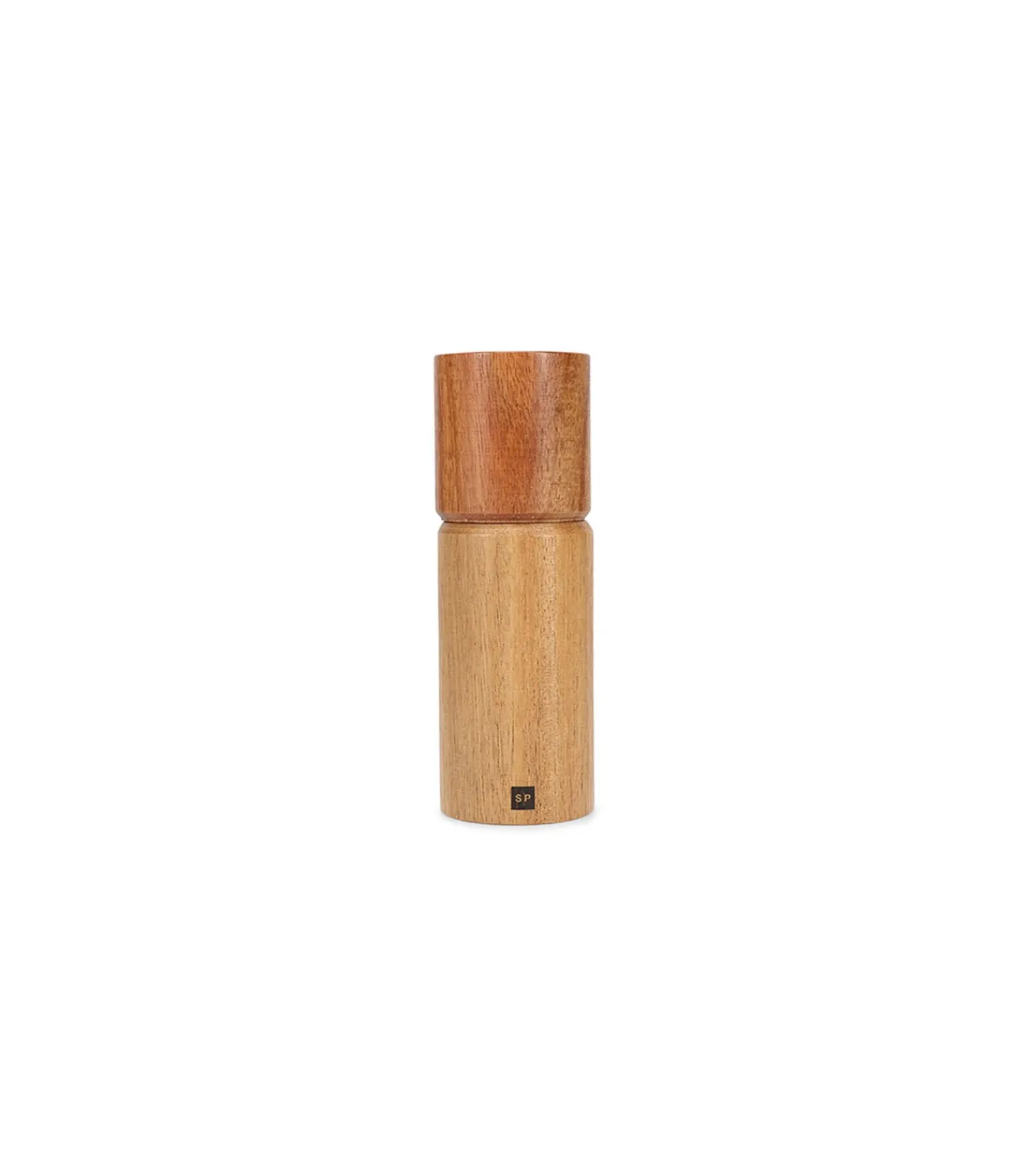 Outlet Peper/zoutmolen H14x5cm hout bruin Savor Keukenaccessoires