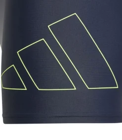 Kinderen Adidas PERFORMANCE BIG BARS - Zwembroek - Marineblauw