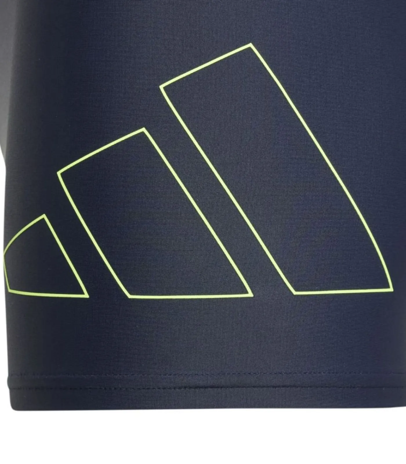 Kinderen Adidas PERFORMANCE BIG BARS - Zwembroek - Marineblauw