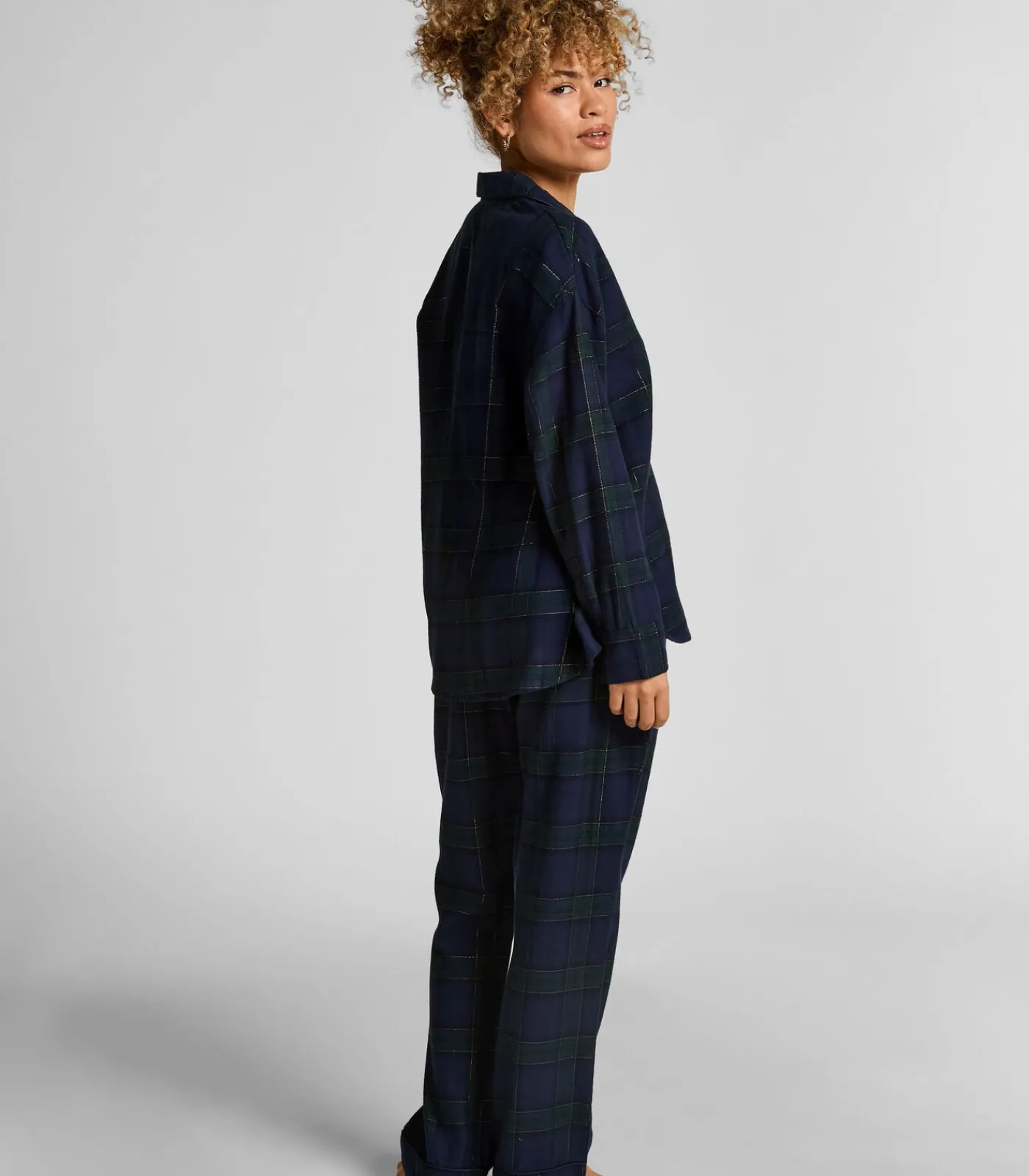 New Petite pyjamabroek Flanel DAMES Nachtmode