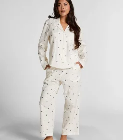 Clearance Petite Pyjamabroek met maretakprint DAMES Nachtmode