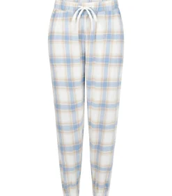 DAMES Hunkemöller Petite Pyjamabroek Twill Check